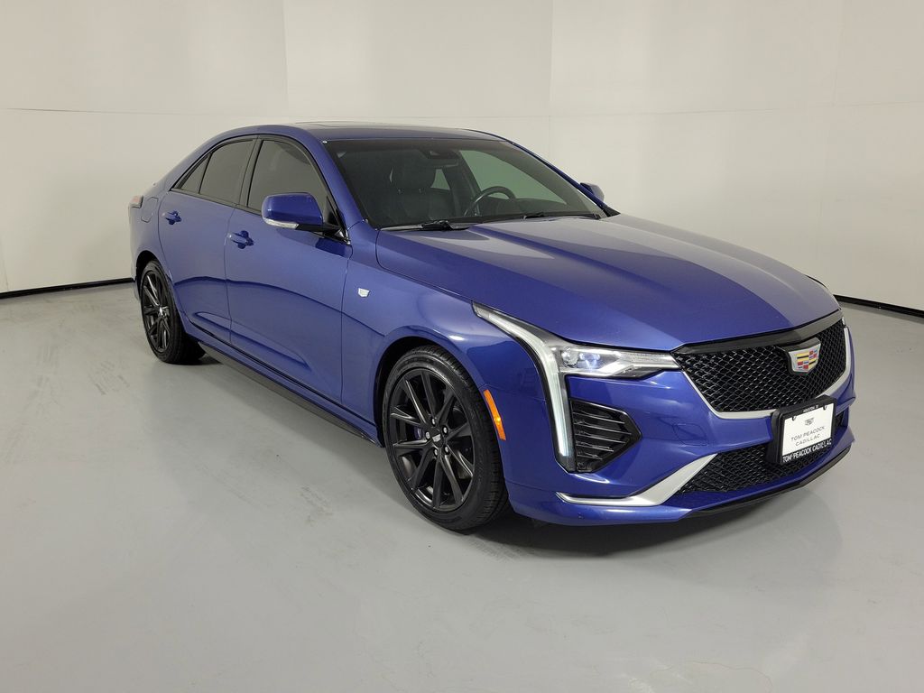 Wave Metallic 2020 Cadillac CT4 Sport RWD Sedan Rear-Wheel Drive 8-Speed Automatic