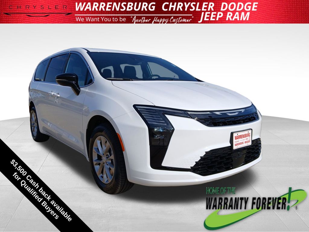 Bright White Clearcoat 2027 Chrysler Pacifica Minivan All-Wheel Drive 9-Speed Automatic