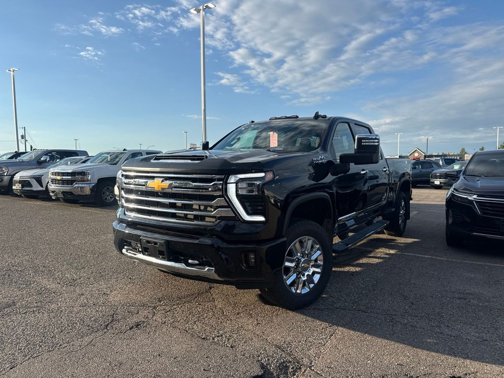 Black 2024 Chevrolet Silverado 3500HD Pickup Truck Four-Wheel Drive Automatic
