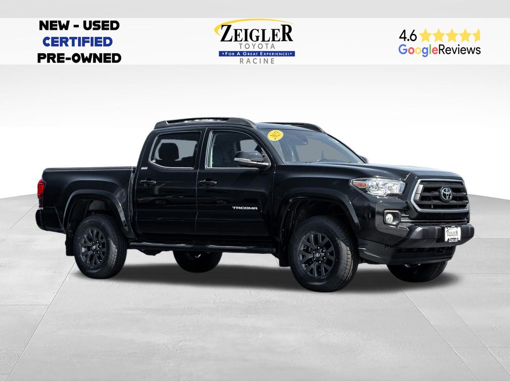 Black 2023 Toyota Tacoma Pickup Truck Four-Wheel Drive 6-Speed Automatic