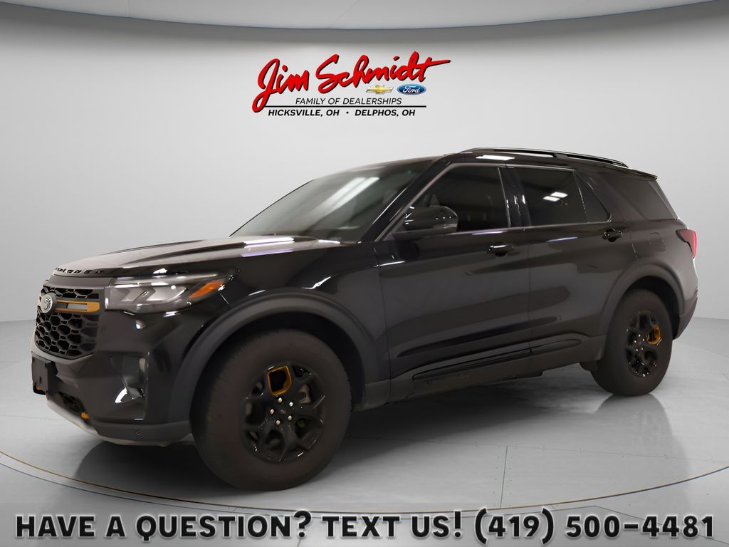 Agate Black Metallic 2026 Ford Explorer SUV / Crossover All-Wheel Drive Automatic