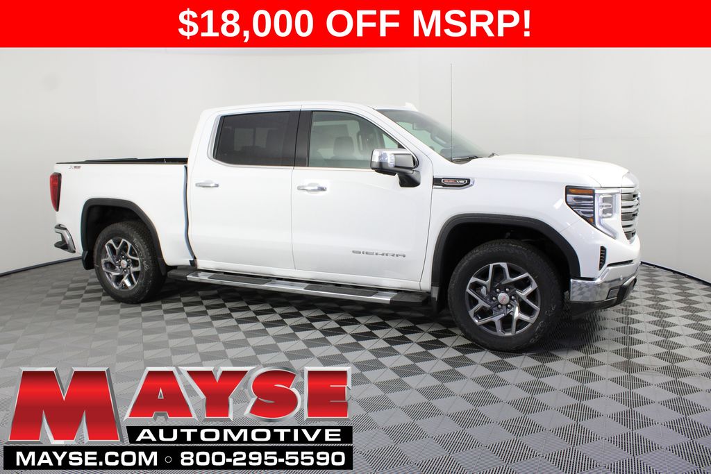 Summit White 2026 GMC Sierra 1500 Pickup Truck Four-Wheel Drive Automatic