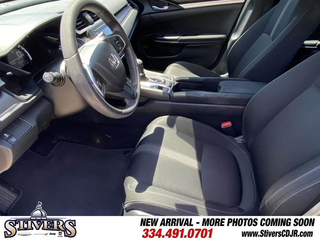 2017 Aegean Blue Metallic Honda Civic LX FWD Sedan