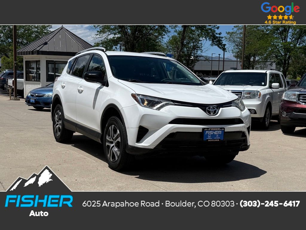 Super White 2016 Toyota RAV4 SUV / Crossover All-Wheel Drive 6-Speed Automatic