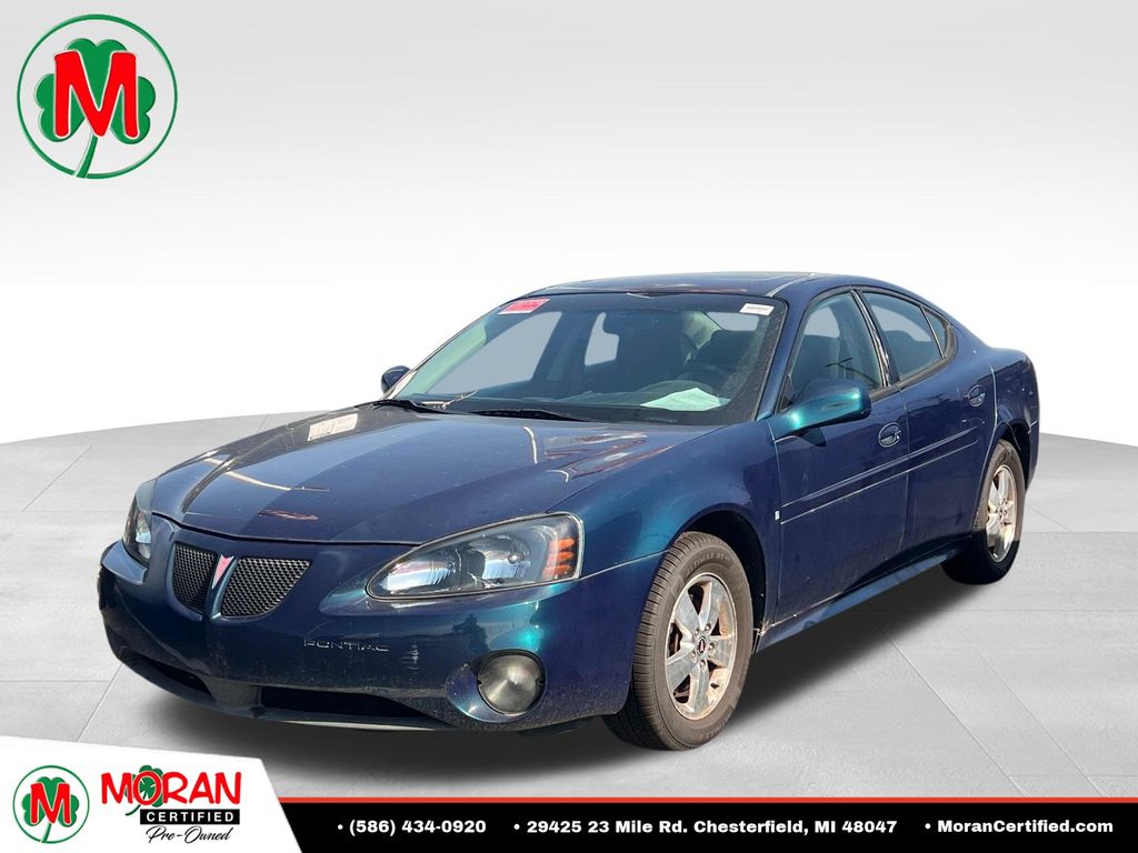 Blue / Green Crystal 2006 Pontiac Grand Prix Sedan Front-Wheel Drive 4-Speed Automatic Overdrive