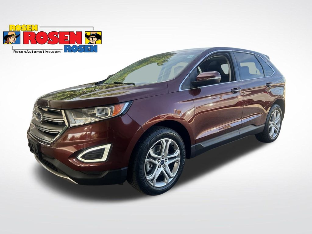 Bronze 2016 Ford Edge SUV / Crossover All-Wheel Drive 6-Speed Automatic