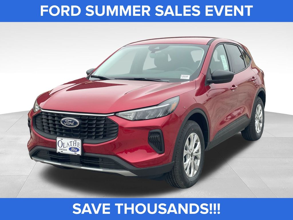 Rapid Red Metallic Tinted Clearcoat 2026 Ford Escape SUV / Crossover All-Wheel Drive 8-Speed Automatic