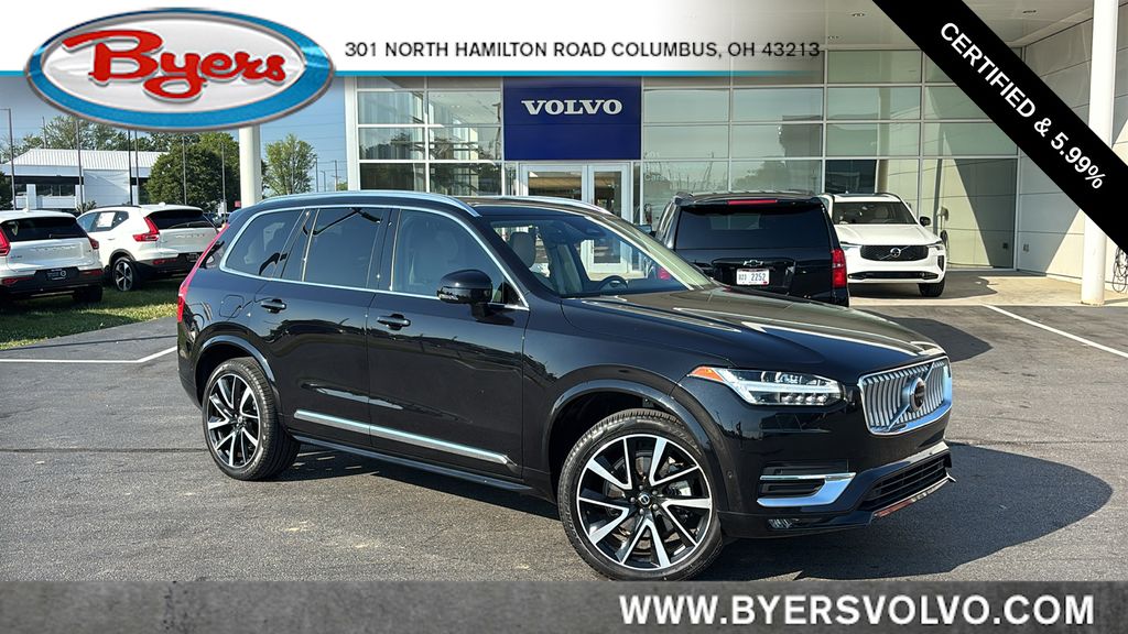 Onyx Black Metallic 2023 Volvo XC90 SUV / Crossover All-Wheel Drive Automatic