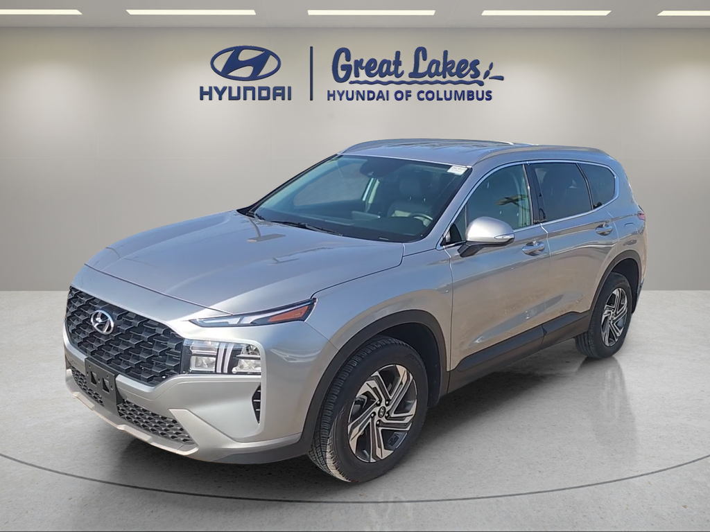 Shimmering Silver Pearl 2023 Hyundai Santa Fe SUV / Crossover All-Wheel Drive 8-Speed Automatic