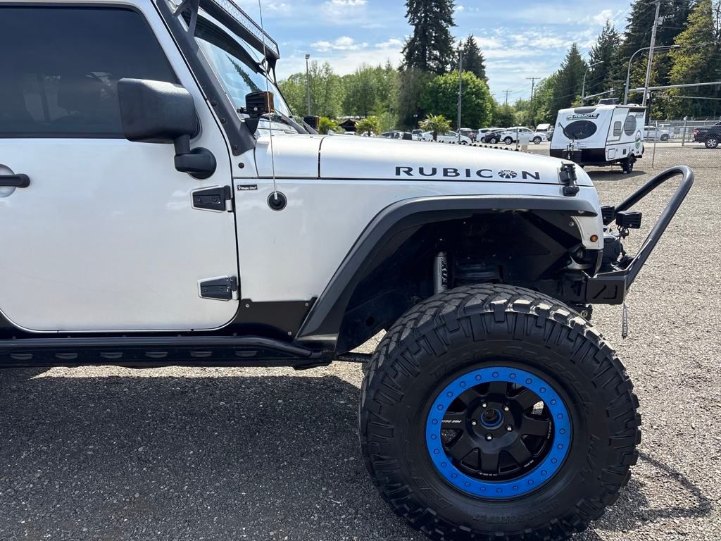 2008 Bright Silver Metallic Clearcoat Jeep Wrangler Unlimited Rubicon 4X4 SUV