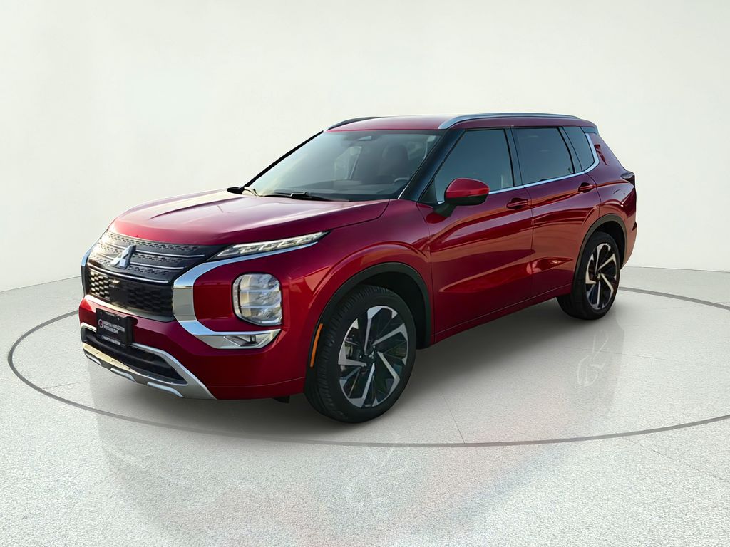 2023 Mitsubishi Outlander SEL Red at Joe Myers Mazda Kia