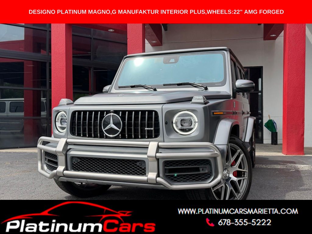 Gray 2021 Mercedes-Benz G-Class SUV / Crossover All-Wheel Drive 9-Speed Automatic
