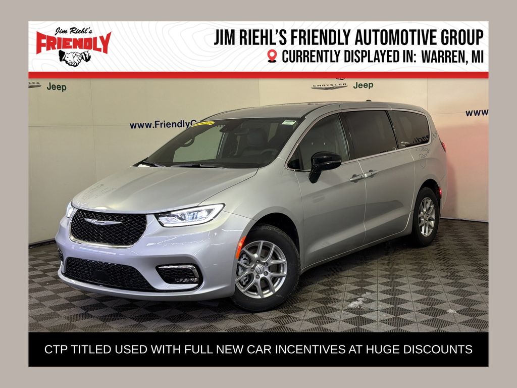 Silver Mist Clearcoat 2026 Chrysler Pacifica Select FWD Minivan Front-Wheel Drive 9-Speed Automatic