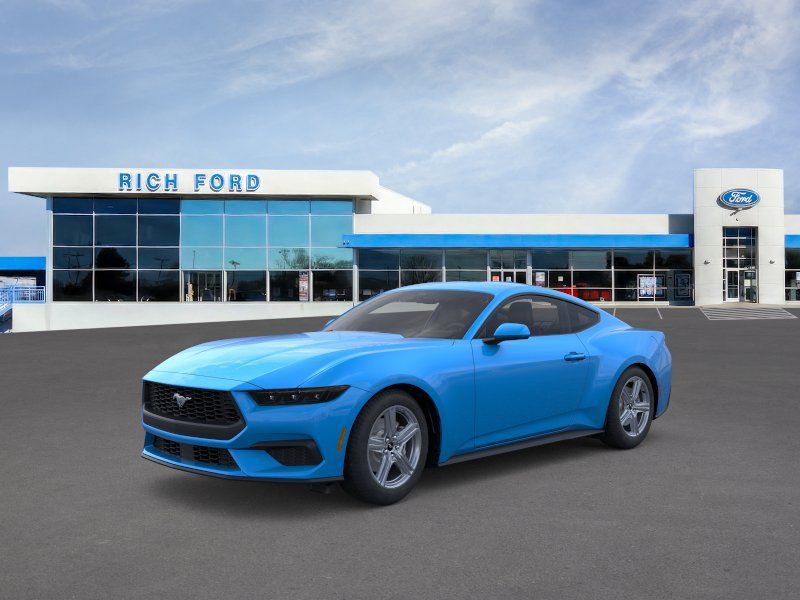 Grabber Blue Metallic 2026 Ford Mustang Coupe Rear-Wheel Drive Automatic