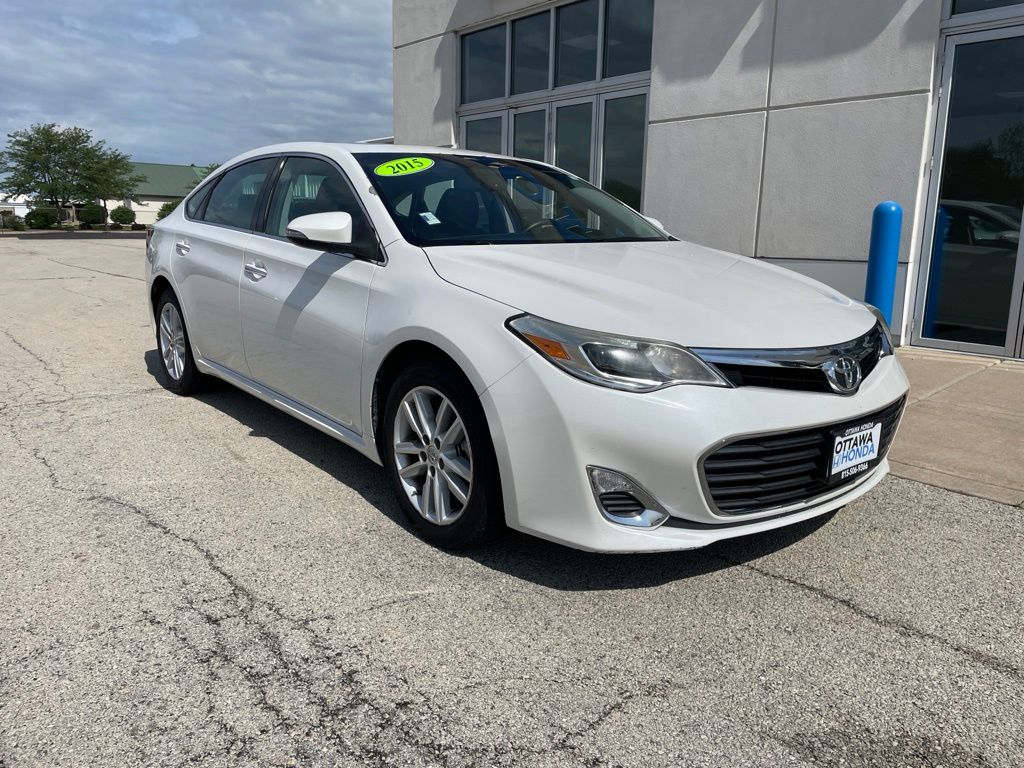 White (Blizzard Pearl) 2015 Toyota Avalon XLE Premium Sedan Front-Wheel Drive 6-Speed Automatic