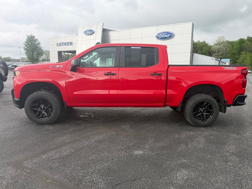 2020 Chevrolet Silverado 1500 Custom Trail Boss Red at Phil Fitts Ford