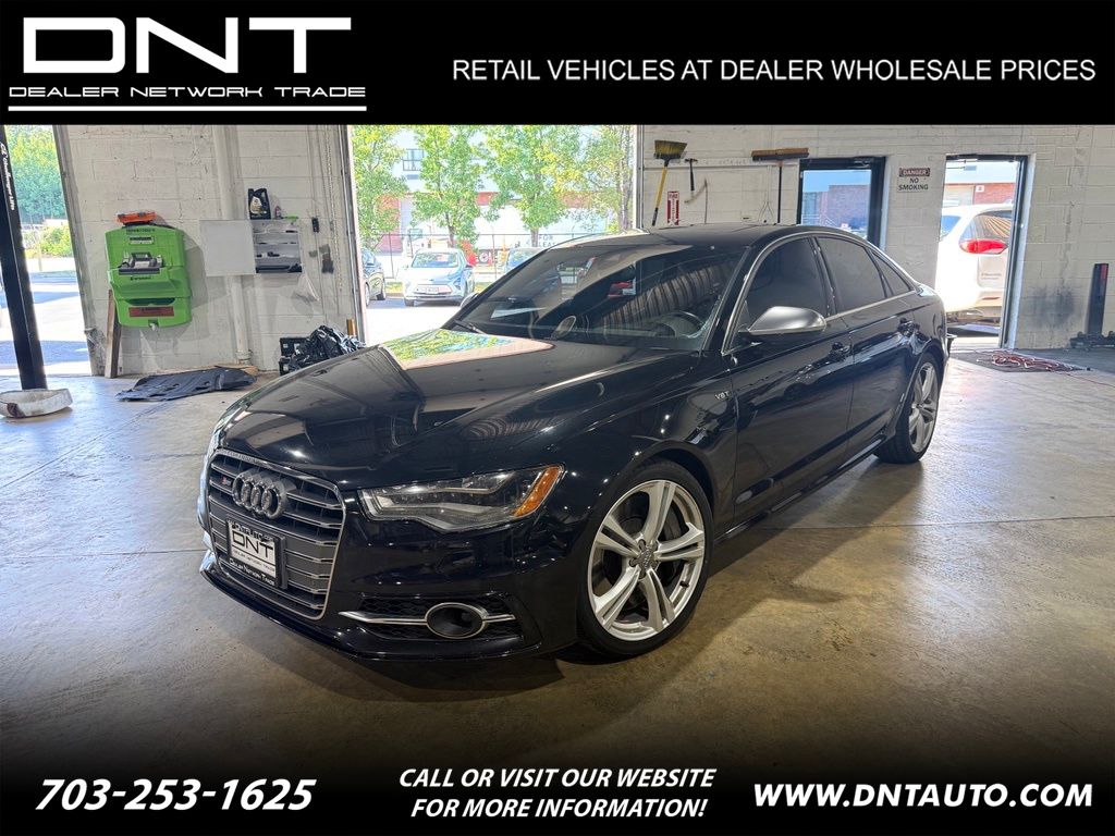 Phantom Black Pearl 2013 Audi S6 Sedan All-Wheel Drive 7-Speed Automatic