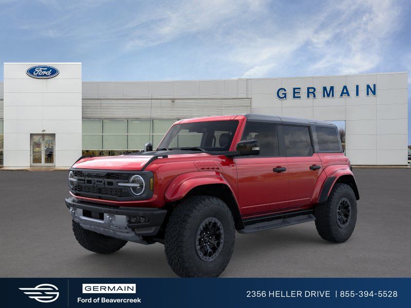 Ruby Red Metallic 2025 Ford Bronco Raptor 4WD SUV / Crossover Four-Wheel Drive Automatic