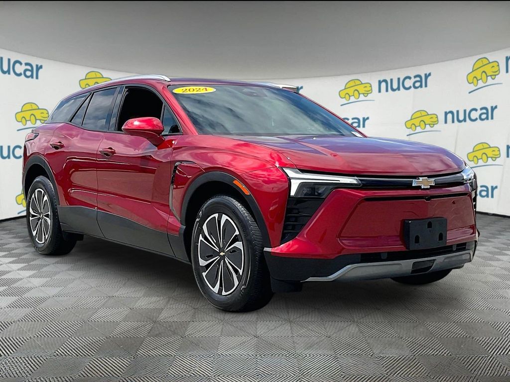 Radiant Red Tintcoat 2024 Chevrolet Blazer EV SUV / Crossover All-Wheel Drive 1-Speed Automatic