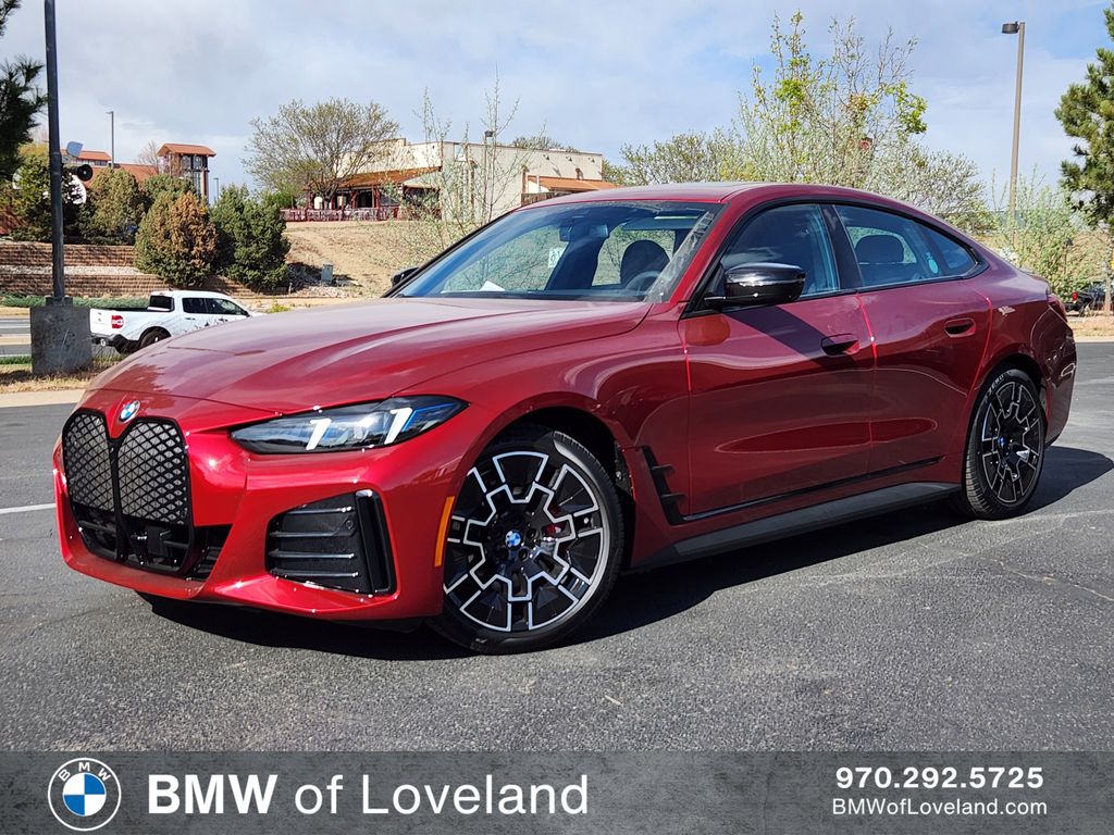 Vegas Red Metallic 2026 BMW i4 xDrive40 Gran Coupe AWD Sedan All-Wheel Drive Automatic