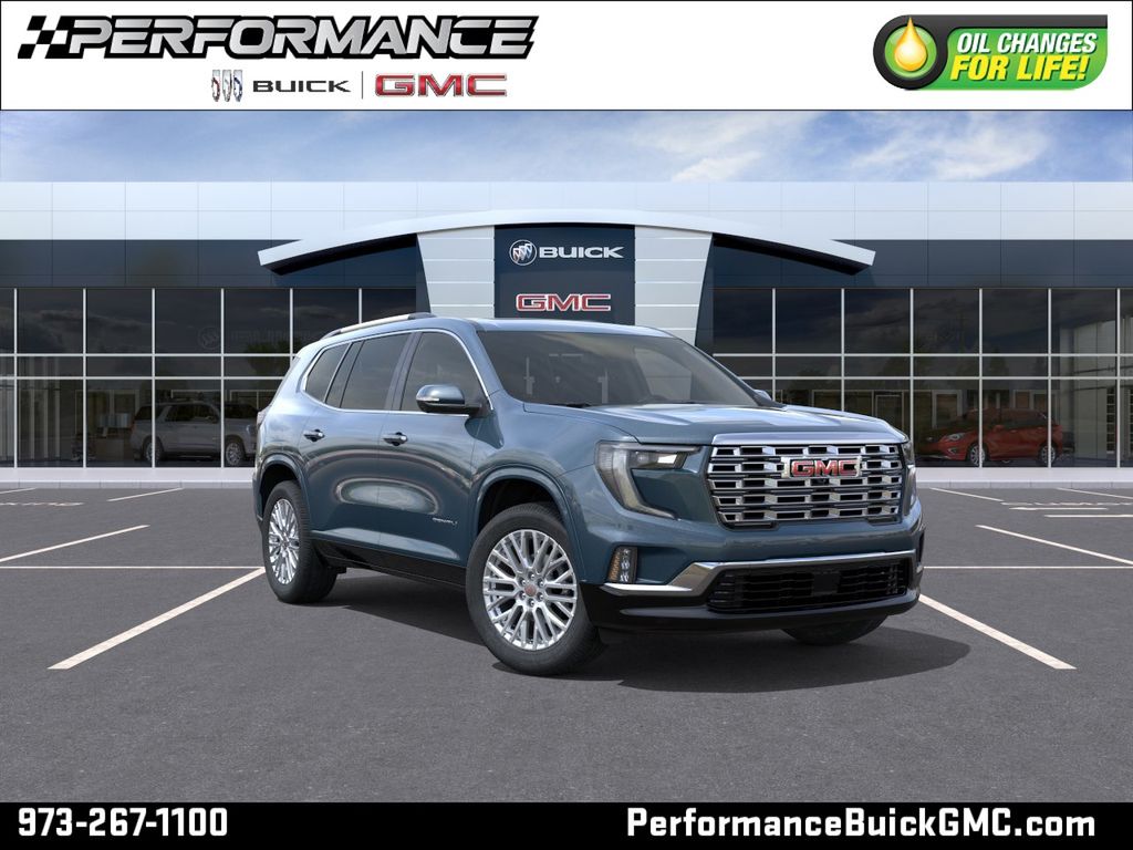 Downpour Metallic 2026 GMC Acadia Denali AWD SUV / Crossover Four-Wheel Drive 8-Speed Automatic
