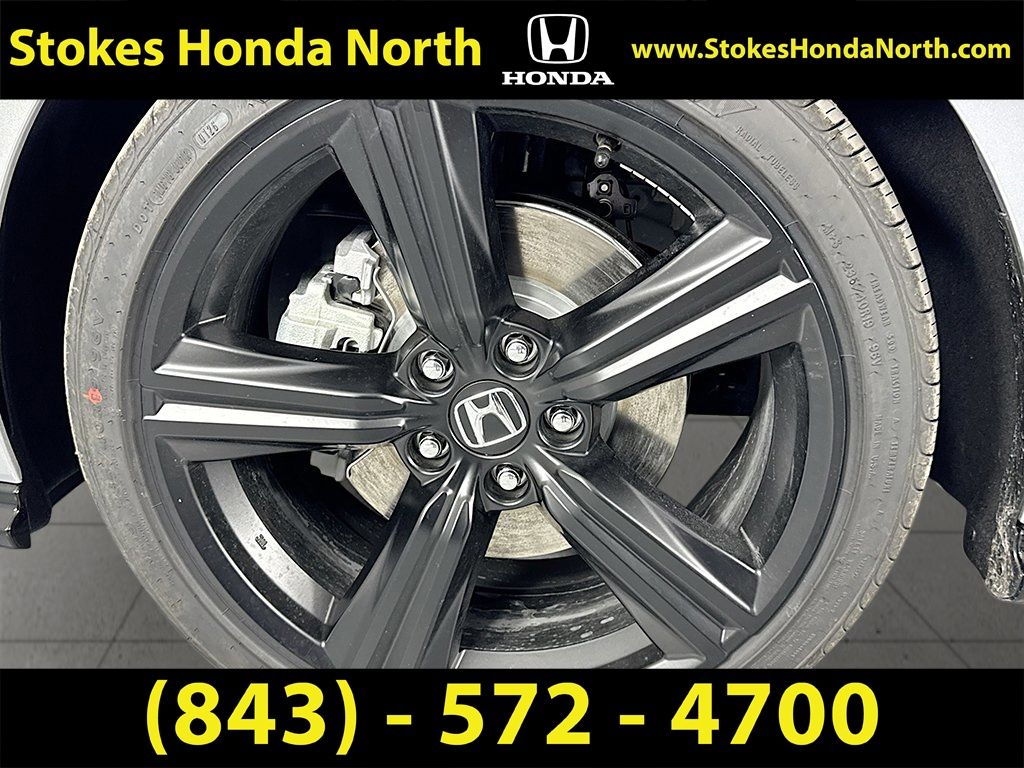2026 Honda Accord Hybrid Sport-L Silver at Stokes Honda North