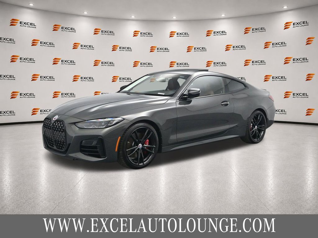 Individual Dravit Gray Metallic 2023 BMW 4 Series Coupe Rear-Wheel Drive 8-Speed Automatic