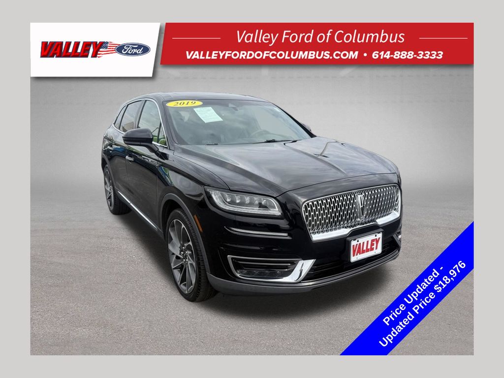 Black Metallic 2019 Lincoln Nautilus SUV / Crossover All-Wheel Drive 8-Speed Automatic