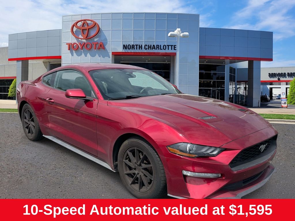 Ruby Red Metallic Tinted Clearcoat 2019 Ford Mustang EcoBoost Coupe RWD Coupe Rear-Wheel Drive Automatic