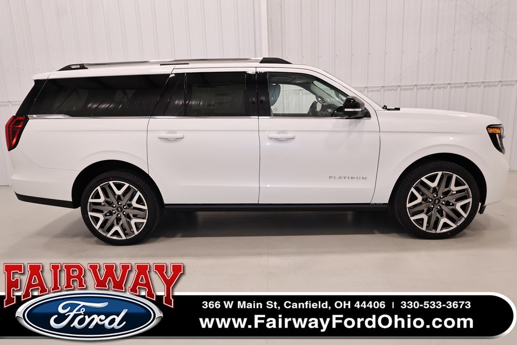 Star White Metallic Tri-Coat 2026 Ford Expedition MAX Platinum 4WD SUV / Crossover Four-Wheel Drive Automatic