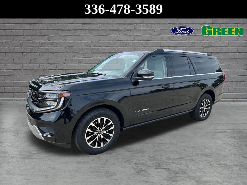 Agate Black Metallic 2025 Ford Expedition SUV / Crossover Four-Wheel Drive Automatic
