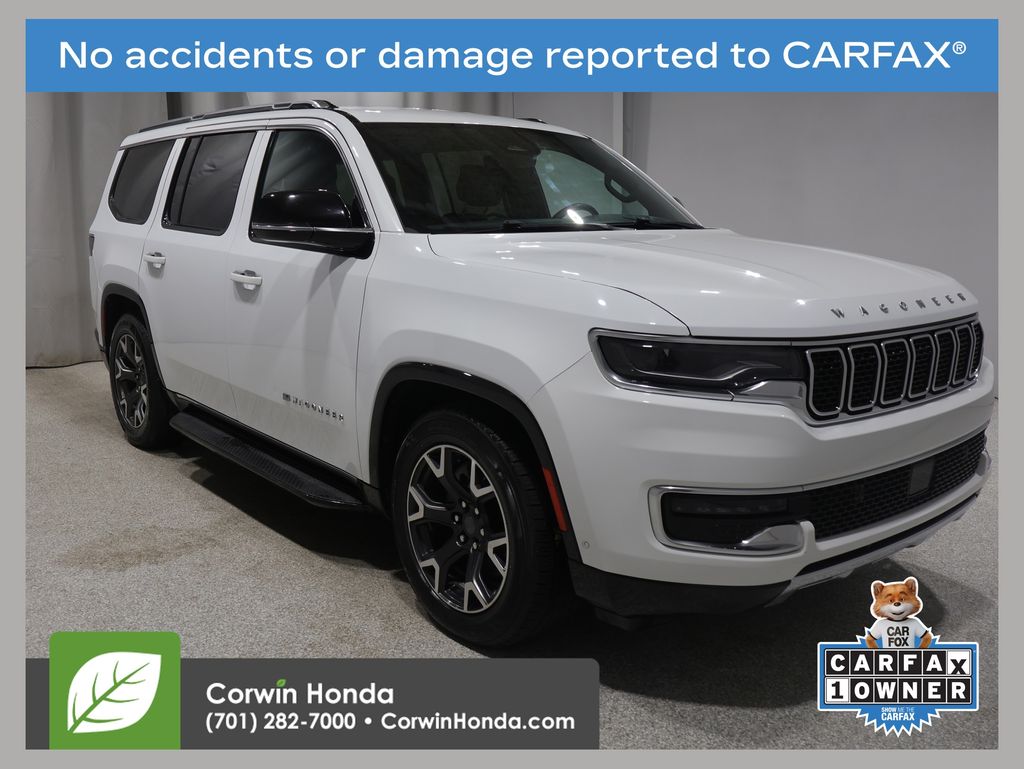 Bright White Clearcoat 2024 Jeep Wagoneer SUV / Crossover Four-Wheel Drive 8-Speed Automatic