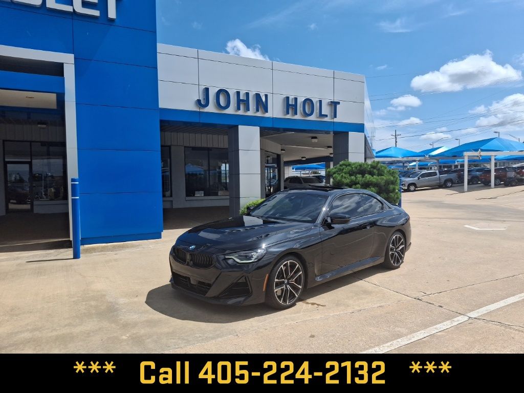 Black Sapphire Metallic 2024 BMW 2 Series Coupe Rear-Wheel Drive 8-Speed Automatic