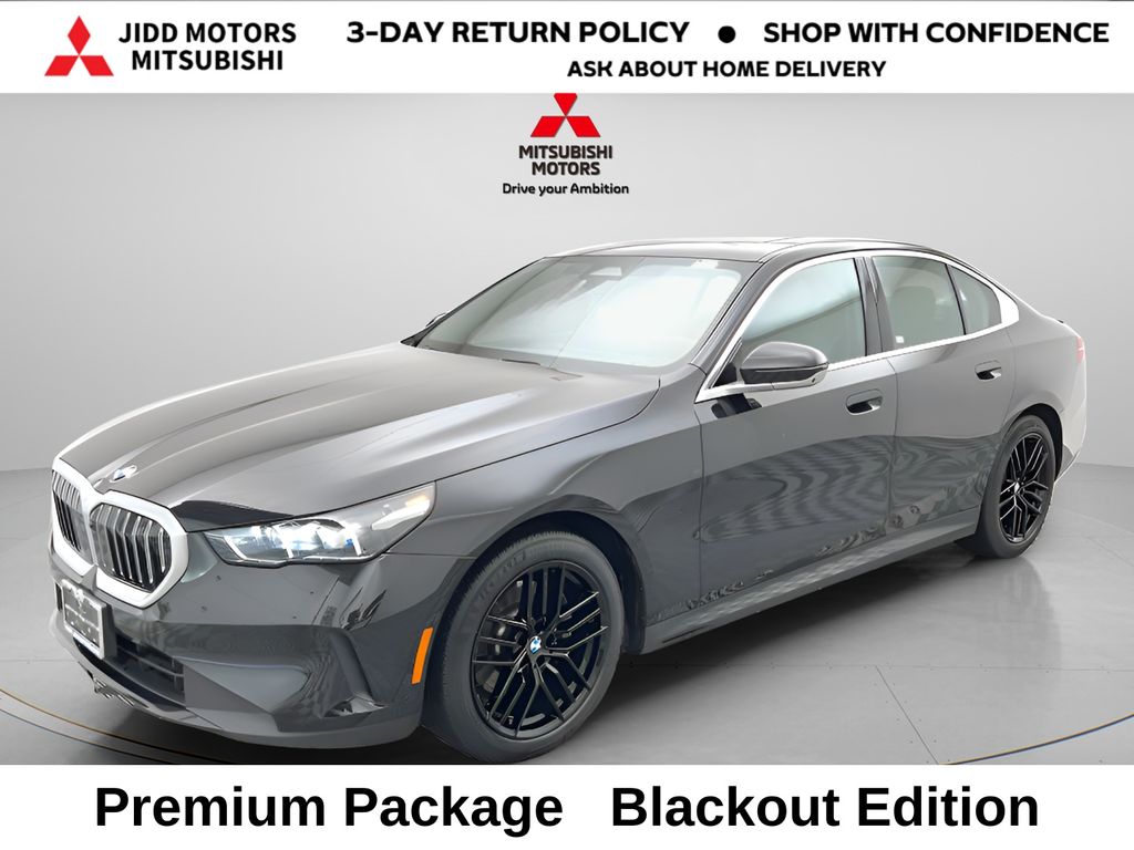 Black Sapphire Metallic 2025 BMW 5 Series 530i xDrive Sedan All-Wheel Drive 8-Speed Automatic