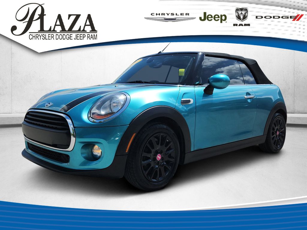 Green 2016 MINI Cooper Convertible FWD Convertible Front-Wheel Drive 6-Speed Automatic