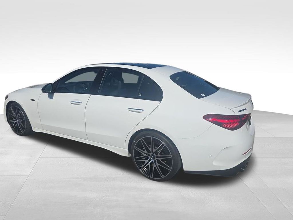 2026 Mercedes-Benz C-Class C 43 AMG® White at John Sisson Motors