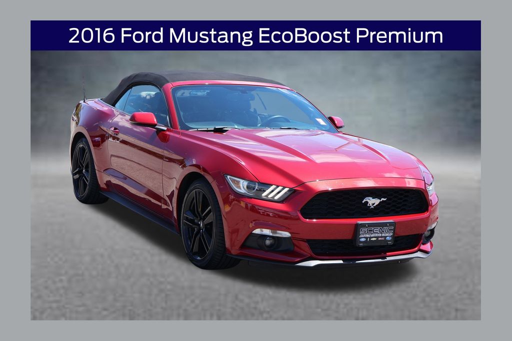 2016 Ford Mustang EcoBoost Premium Convertible RWD
