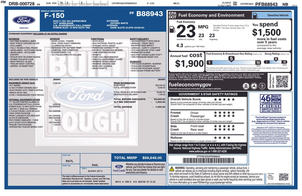 2023 Ford F-150 XLT
