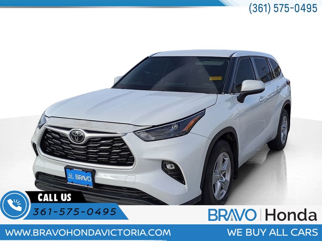 Pearl 2022 Toyota Highlander SUV / Crossover Front-Wheel Drive 8-Speed Automatic
