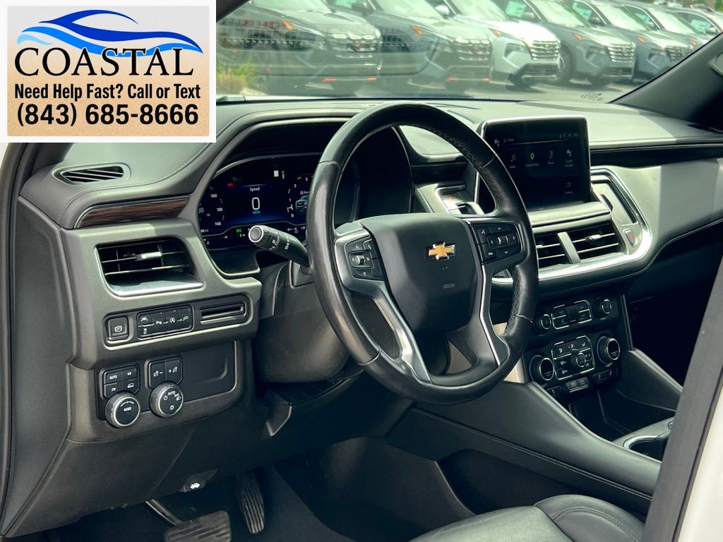 2022 Chevrolet Suburban LT White at Coastal Chevrolet Cadillac