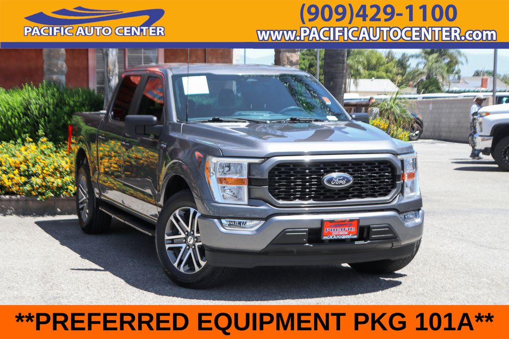 Gray Metallic 2022 Ford F-150 Pickup Truck 4X2 Automatic