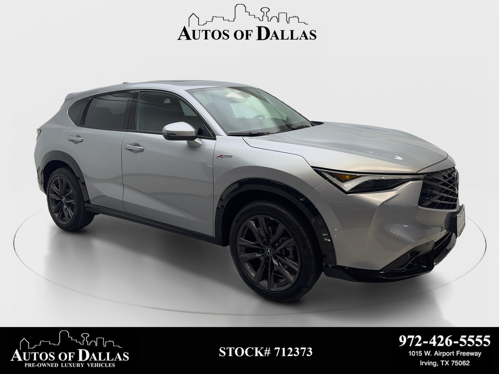Silver Metallic 2025 Acura ADX SUV / Crossover All-Wheel Drive Continuously Variable Transmission
