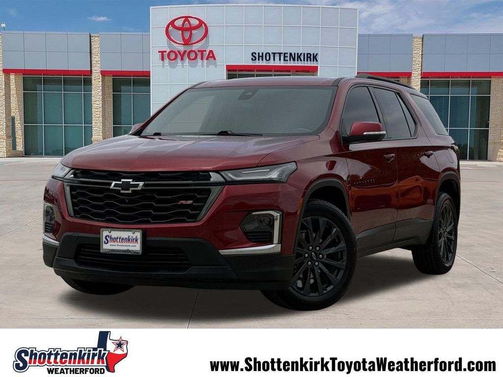 Radiant Red Tintcoat 2023 Chevrolet Traverse SUV / Crossover Front-Wheel Drive 9-Speed Automatic