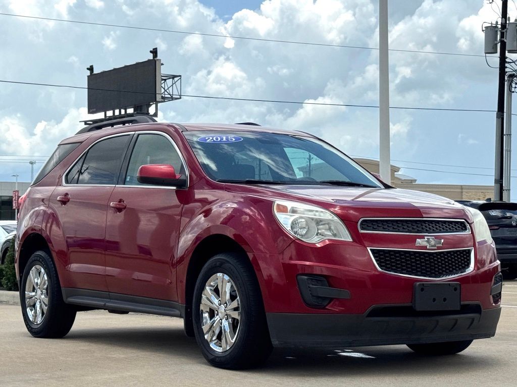 2015 Chevrolet Equinox LT Red at Durrett Motor Company