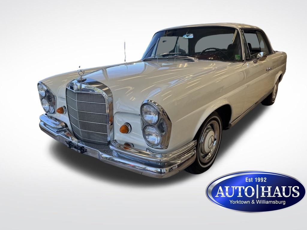 White 1967 Mercedes-Benz 250 4-Speed Automatic