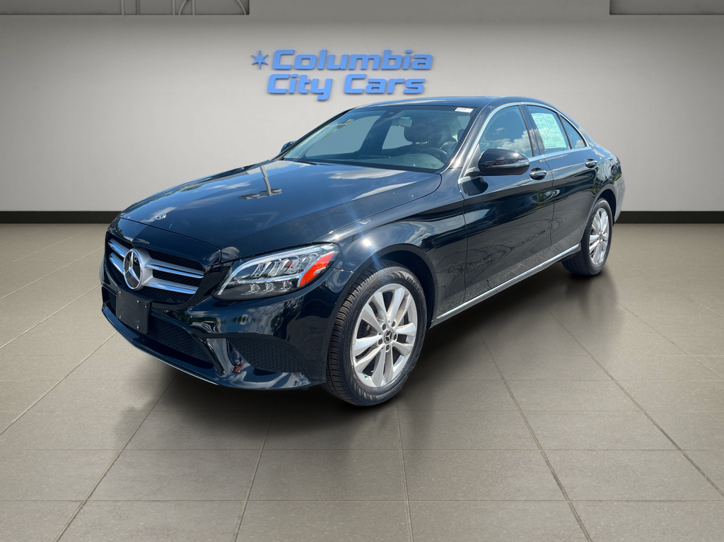 Black 2020 Mercedes-Benz C-Class Sedan All-Wheel Drive 9-Speed Automatic