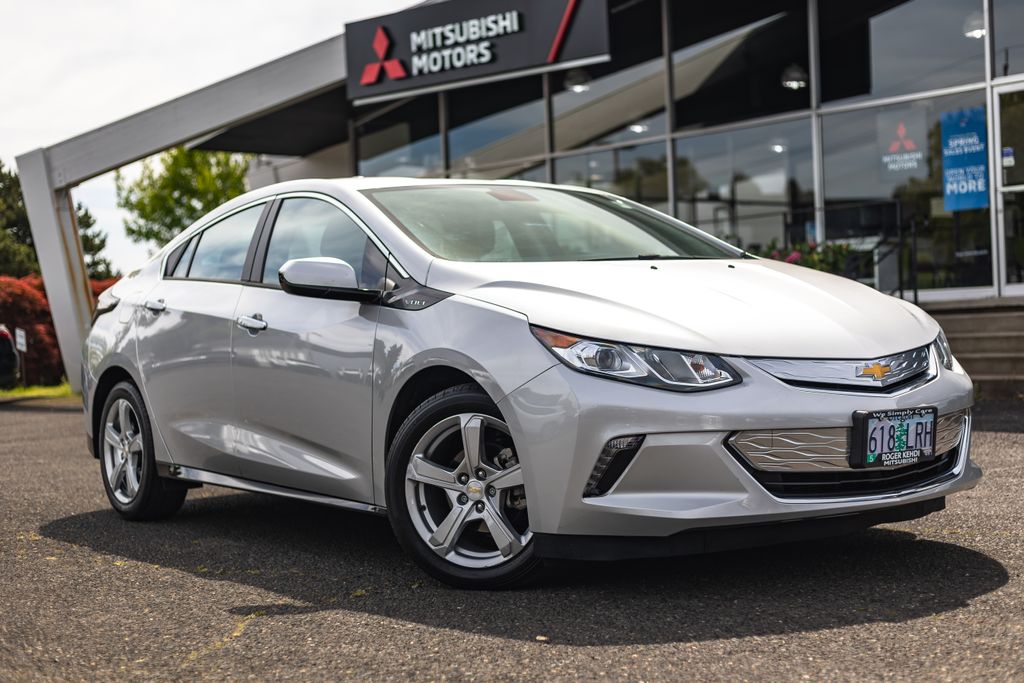 Silver Ice Metallic 2019 Chevrolet Volt LT FWD Hatchback Front-Wheel Drive 1-Speed Automatic