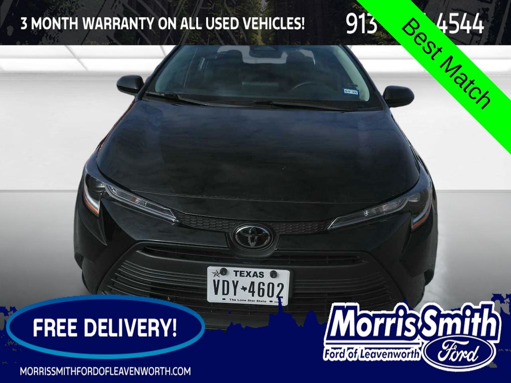 Midnight Black Metallic 2024 Toyota Corolla Sedan Front-Wheel Drive Continuously Variable Transmission