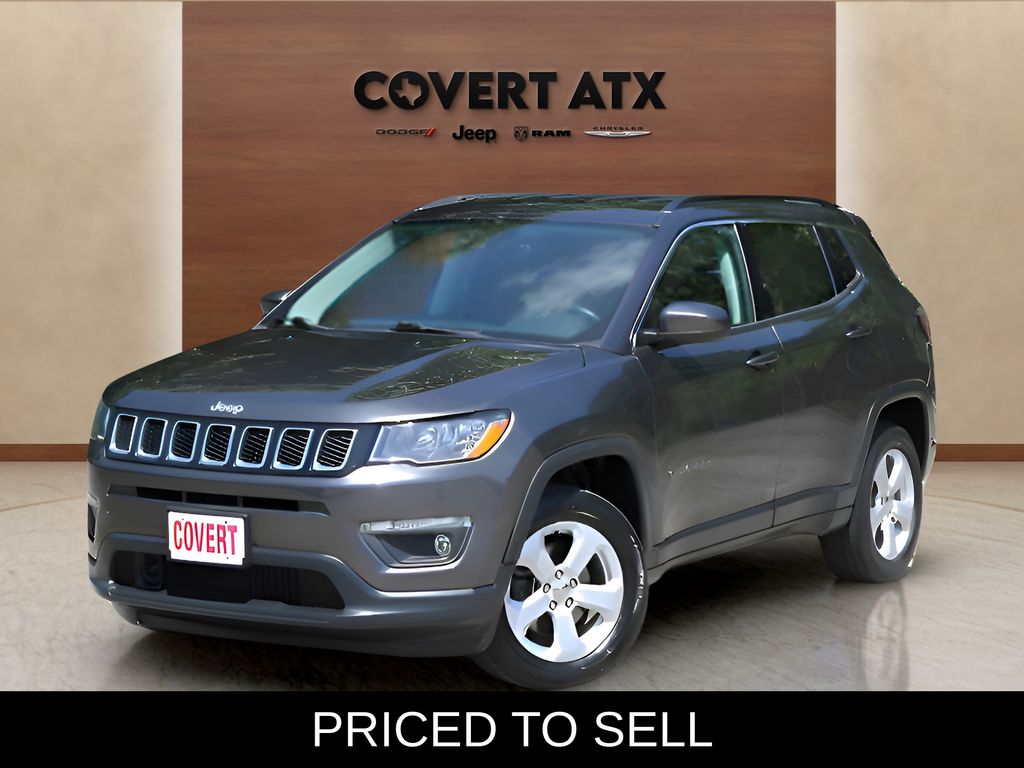 Crystal Metallic 2021 Jeep Compass SUV / Crossover Four-Wheel Drive 9-Speed Automatic