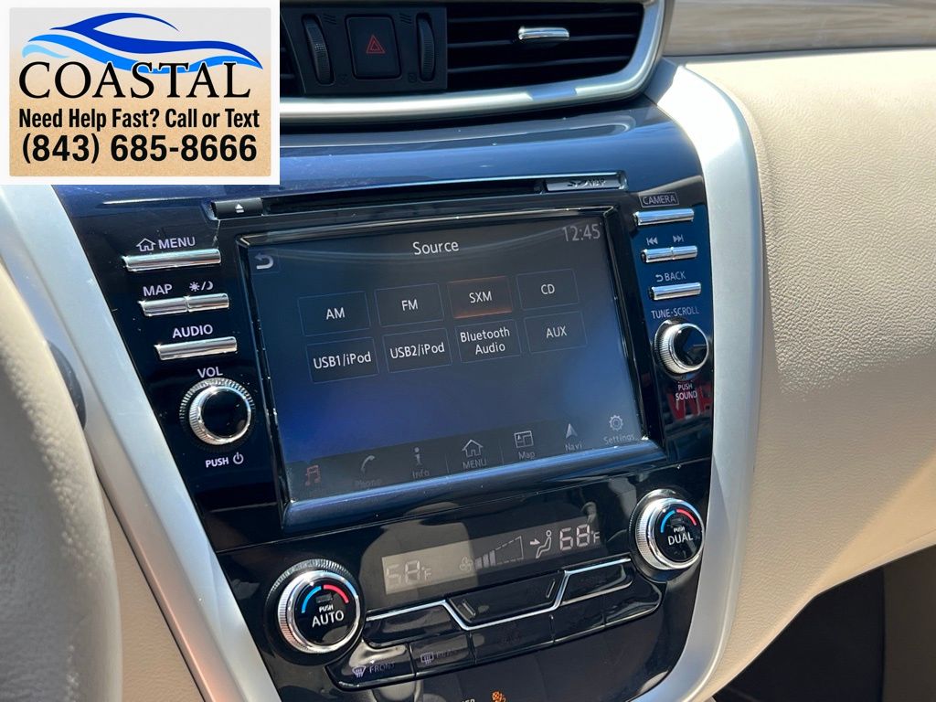 2017 Nissan Murano SV White at Coastal Chevrolet Cadillac